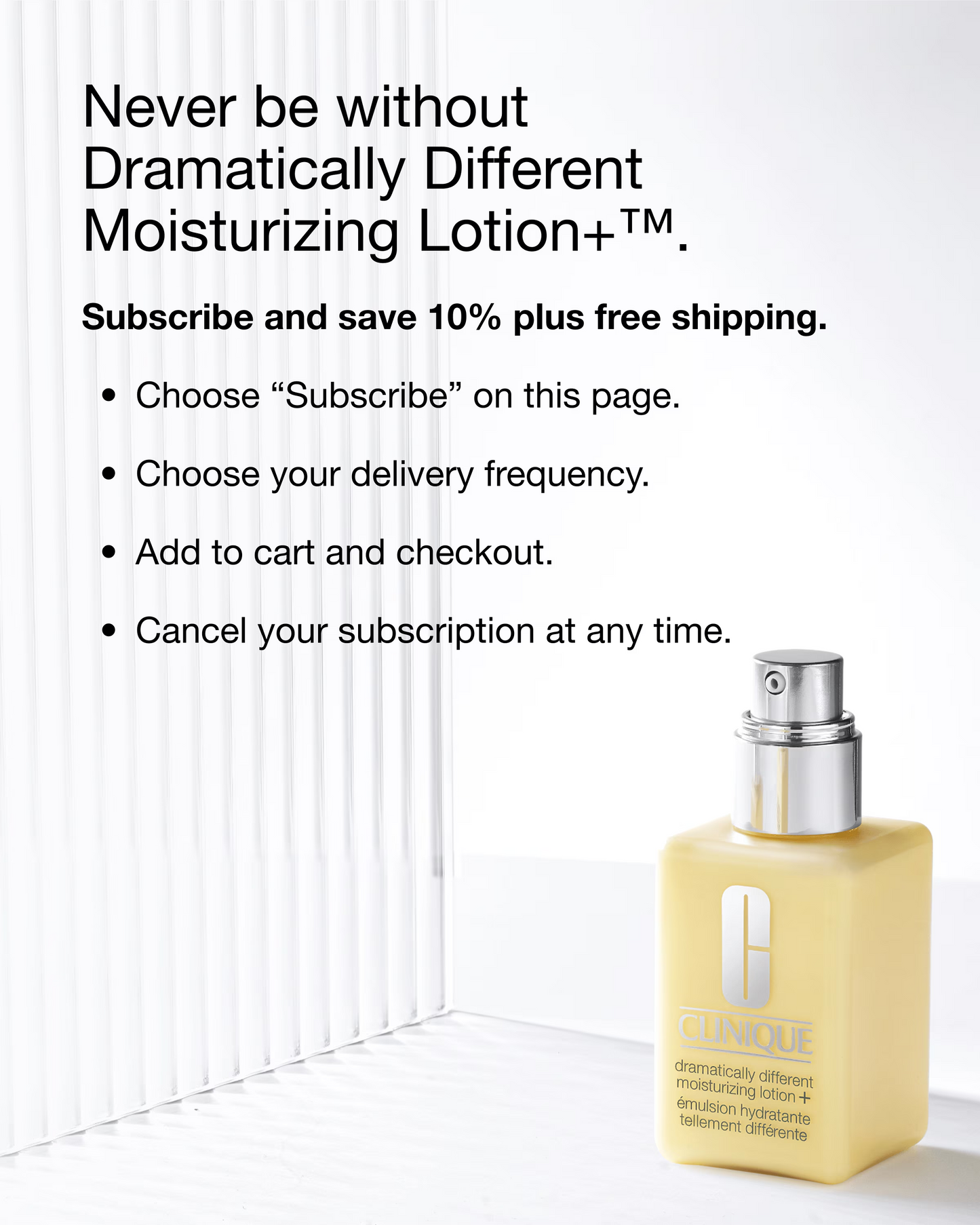 Dramatically Different Moisturizing Lotion+™ - 4.2oz / 125ml